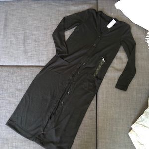 Banana Republic Button Up Sweater Dress